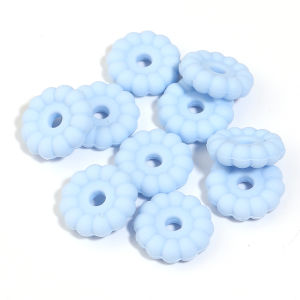 10 Chiếc 12mm Silicone Đệm Hạt Tròn Rời Miếng Đệm Cho DIY Trang Sức Làm Vòng Tay Phụ Kiện Vòng Cổ