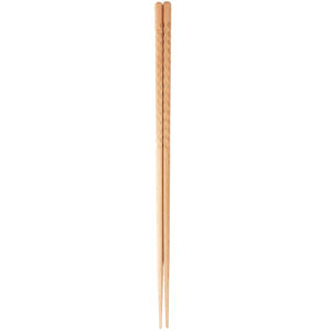 LOTUS BLUE | Stainless Steel & Wood Long Food-Grade Chopsticks for Hot Pot and Deep Frying