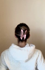 Korean Style Fashion Hair Accessories: Elegant Hair Claws & Minimalist Design Hair Clamps