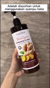 SADOER 4in1 Ginger Refreshing and Smooth Shampoo Hair Growth Essence Reduces Dryness and Split Ends Moisturizing Oil Control Nourishing Hair Beauty Ginger Series Hair Care Products