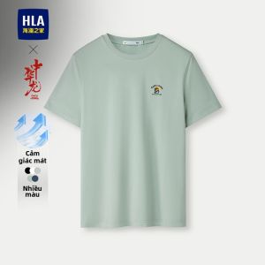 HLA | Áo Thun In Rồng Cảm Giác Mát Lạnh