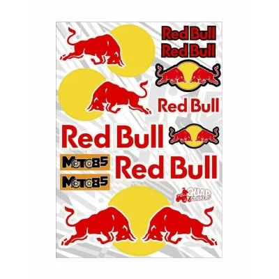 stiker helm Red bull helm full face model printing