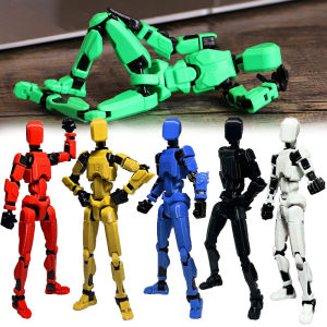 Multi-Jointed Movable Robot 3D Printed Mannequin Toyslucky 13 Dummy Action Figures Toys Gifts Game Gifts