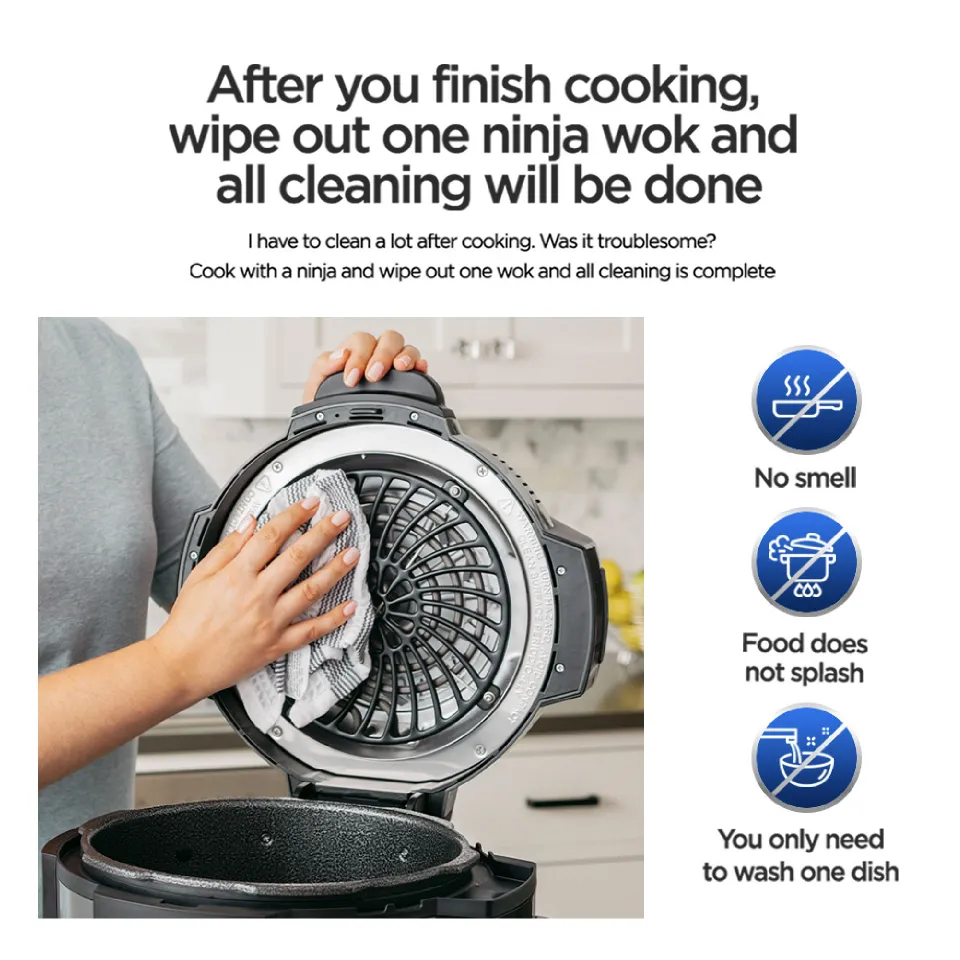 Fryer Lid How Do You Clean The Ninja Air Fryer Ninja AG651UK