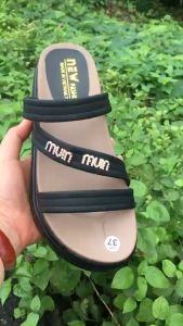 Dépxuồng nữ 3 quai gắn mac siêu sang mẫu mới nhất 2024 dép đế xuồng 3p siêu nhẹ.kèm ảnh thực