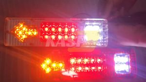 2PCS Led Tail Light 12v 24v For Car Truck Brake Light Stop Turn Rear Tail Trailer Signal Lamp