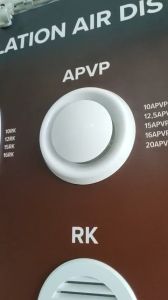 Cửa gió NHỰA điều chỉnh lưu lượng Era - APVP - Hàng Nhập Khẩu