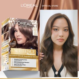 LOreal Paris Excellence Fashion Hair Color - Hair Dye Permanent [w/ Protective Serum & Conditioner]