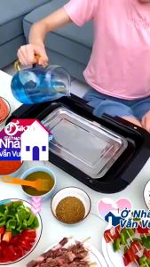 Bếp Nướng Điện Không Khói 2000W Đa Năng Thiết Kế Tiện Lợi Dễ Sử Dụng