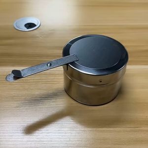 Kompor Alkohol Mini Portabel Dengan Tutup Outdoor Untuk Alat Survival Outdoor Camping