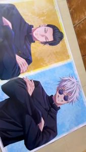 WALL STIKER STICKER DINDING WALLSTICKER ANIME JUJUTSU KAISEN GOJO AND GETO DEKORASI KAMAR ANAK COWOK CEWEK WALLPAPER ANIME MSS