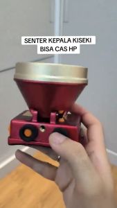 Senter Kepala Kiseki Ck-5G Super Terang Cahaya Putih Tahan Hingga 15 Jam - Senter Super Terang Dilengkapi Sensor Inframerah + Powerbank + Indikator Baterai + Anti Gores - Senter Kepala 35 Watt Super Terang / Headlamp Super Terang ~ Bintang Reborn Olshop