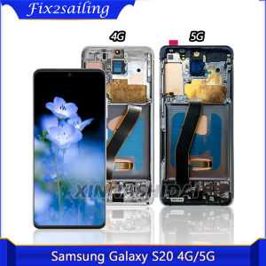 OLED Quality LCD For Samsung S20 G980 G981 LCD Display With Frame SM-G980F/DS G981B/DS LCD Touch Screen Digitizer Repair Parts