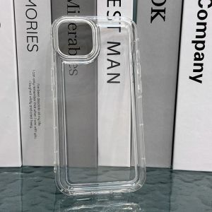 💗Internet celebrity trend+In stock+COD Transparent Phone Case For iPhone 15 14 13 11 12 Pro Max XR XS X 6 6s 7 8 14 15 Plus SE Silicone Shockproof Bumper Cover