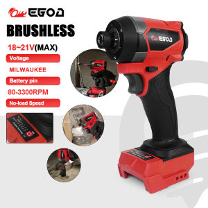 Electric Goddess Impact Driver 160NM Electric Driver For 20V Milwaukee Lithium Battery Brushless screwdrivers Power Tool ﻿