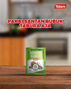 Santan Bubuk Tabura (Coconut Powder) Isi 3Renceng = 30pcs ( 1Renceng = 10pcs )