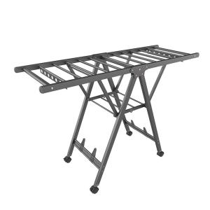 Hotata | Folding Floor-standing Aluminum Alloy Zoned Clothes Drying Rack