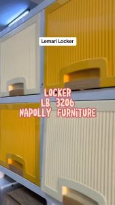 LOCKER BOX NAPOLLY LB 3206 (6 LOCKER) / LEMARI LOCKER BOX NAPOLLY
