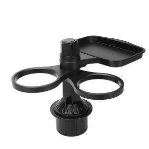 Giá Đỡ Cốc Xe Hơi 3 Trong 1 Có Thể Điều Chỉnh Xoay 360 Độ Mở Rộng Đế Gắn Đồ Uống Đa Năng Hỗ Trợ Đồ Uống Cho Xe Cộ