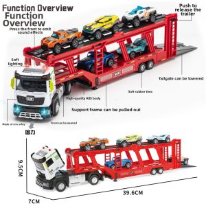 JUANNUO | Large Transport Truck Model Toy