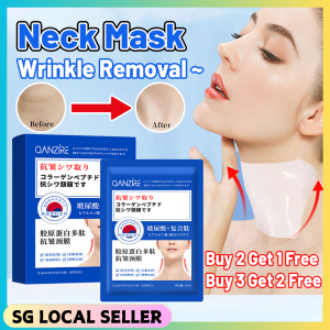 10Pcs/box Niacinamide Neck Mask Neck Lifting Anti Aging Collagen Treatment Neck Mask Neck Lifting Collagen Neck Mask Skin Care