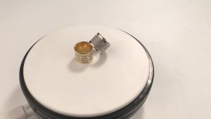 Fashion shining full 4 Row Crystal rhinestone Jewelry Ring Gold Color Stainless Steel Couple Wedding rings for men and Women