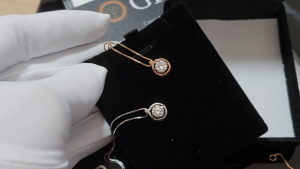 Sparkling Star Necklace S925 Sterling Silver Pendant Inlaid With 0.50 Carat Moissanite And 45cm Length Box Chain