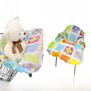 Kids Supermarket Trolley Seat Cover Cushion Baby Dining Chair Anti-Dirty Cover Seat Cover Stroller Protection Mat Cloth Cover
