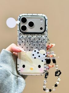 LIANGWU | Polka Dot Bow Cute Cartoon Phone Case for Multiple iPhone Models