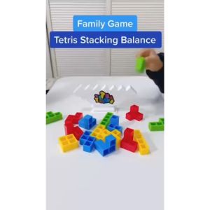 Tetra Tower Stacking Game Educational Toys For Kids Interactive Toys Balance Toys Building Blocks For Kids Family Games 疊疊樂 積木