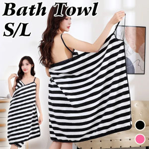 Bath Towel Wrap Dress for Women Bath Towel Household Women Wearable Wrap Bathrobe Shower Towel for Bathing