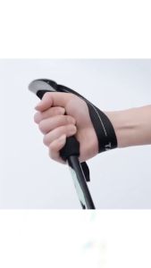 Trekking Pole / Tongkat Gunung / Hiking 110cm BISA DILIPAT BAHAN FULL BESI ALUMUNIUM FREE TAS