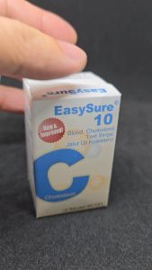 EasySure Blood Cholesterol Strips 10s (Exp 05/2027)