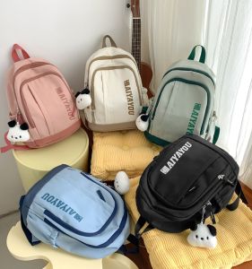 Dễ Thương Phong Cách Hàn Quốc Ba Lô Nhỏ Đi Chơi Mùa Xuân Nhẹ Thoải Mái Du Lịch Nữ Túi Đeo Vai Nylon Chống Thấm Nước Hai Lớp Có Thể Gập Lại