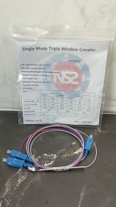 Splitter ratio 50:50 sc upc three window G657A2 high quality / rasio 50 50 fiber optik NS2