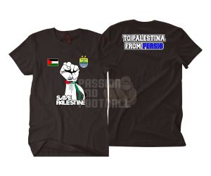 T-SHIRT KAOS SAVE PALESTINE TO PALESTINA FROM PERSIB