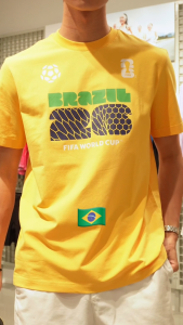 [BST FIFA WORLD CUP 2026]BST Áo thun Tshirt nam nữ  Cotton Compact World Cup Edition 26 Áo cổ vũ đội tuyển bóng đá co giãn thoáng khí