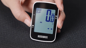 ROCKBROS R1 GPS Komputer Speedometer Sepeda Lipat Gunung Odometer Bicycle MTB Road Bike Wireless Bluetooth Bicycle Cycling Stopwatch Computer Bike IPX7 Waterproof