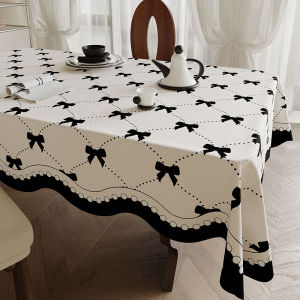 HOUGOUXIANG | Waterproof Oil-Resistant No-Wash Tablecloth with Heat Protection