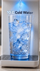 IUIGA 4.5L Hot & Cold Water Dispenser Instant Heating & Cooling with Filter Compact Design for Home/Office SG Warranty
