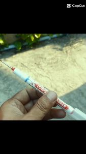 DIY พร้อมส่ง ปากกามาร์กเกอร์หัวลึก ยาว20มม. 3 สี ดำ แดง น้ำเงิน ราคาต่อ1ชิ้น