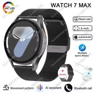 Watch7 Smart Watch Men Women HD Screen ECG+PPG BT Call Sleep Monitoring Sport Waterproof Fitness GPS Tracker SmartWatch 2025 New