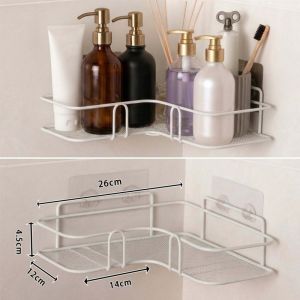 NIFENG | Wall Mounted Drill-free Triangular Storage Shelf