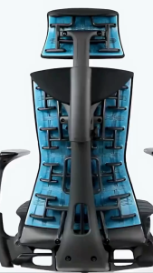 Atlas Headrest for Herman Miller Embody Chair Office Chair Headrest Ergonomically Optimized Accessory for Embody Chairs - Newstar Furniture