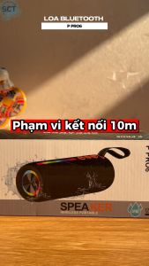 SALE LỚN - Loa Nghe Nhạc Bluetooth P Pro 6 Thế Hệ Mới Độ Đèn LED Bass Mạnh Âm Thanh Lớn Cực Đỉnh - Hàng Mới