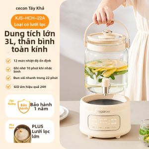 CECON | Nồi Đun Sức Khỏe Kính 3L