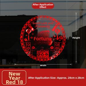 DIHUANTUO | Spring Festival Decorative Window Stickers