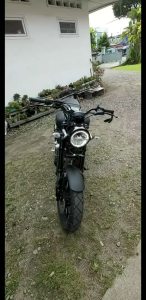 Knalpot Yamaha XSR 155 Model Clasik Japstyle Smoke Muffler Full System