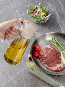 Japanese Reverse Spray Dual-Use Fuel Injector Atomization Oil Dispenser Kitchen Leak-Proof Oil Control Tank Spice Jar Sauce Vinegar Fog Glass