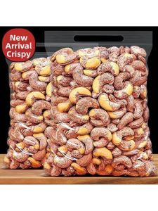 Large Roasted Cashews Snack 500g